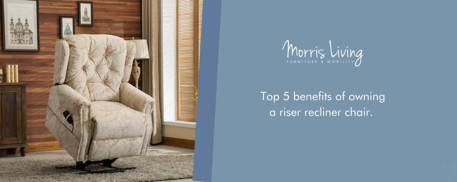 riser recliner chair raised