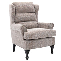 Hamilton Fireside Chair in Wheat Fabric - 20.5" Height - Orthopedic Chair - Refurbished