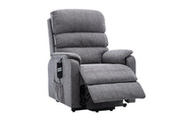 Valencia Dual Motor Riser Recliner Mobility Lift Chair in Grey Fabric