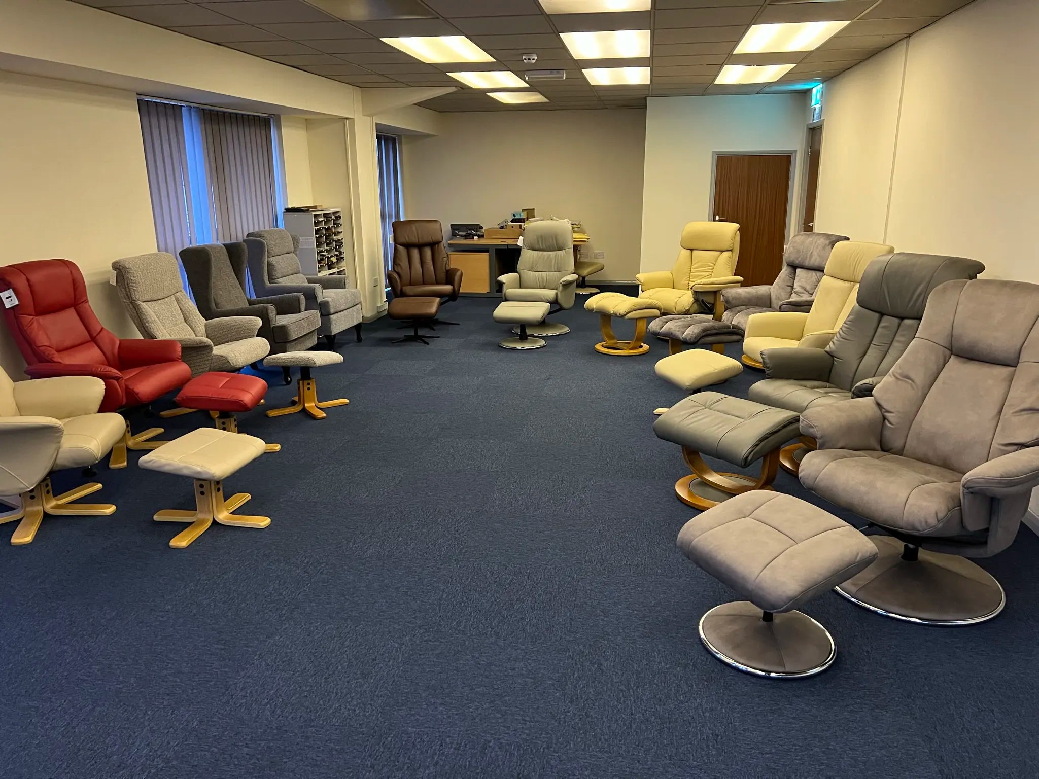 Swivel Recliners Showroom