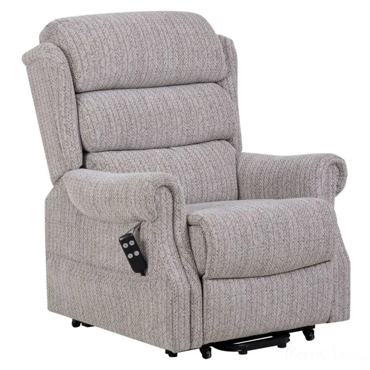 Lincoln Standard - Riser Recliner Mobility Lift Chair In Soft Wheat Fabric Clearance GFA