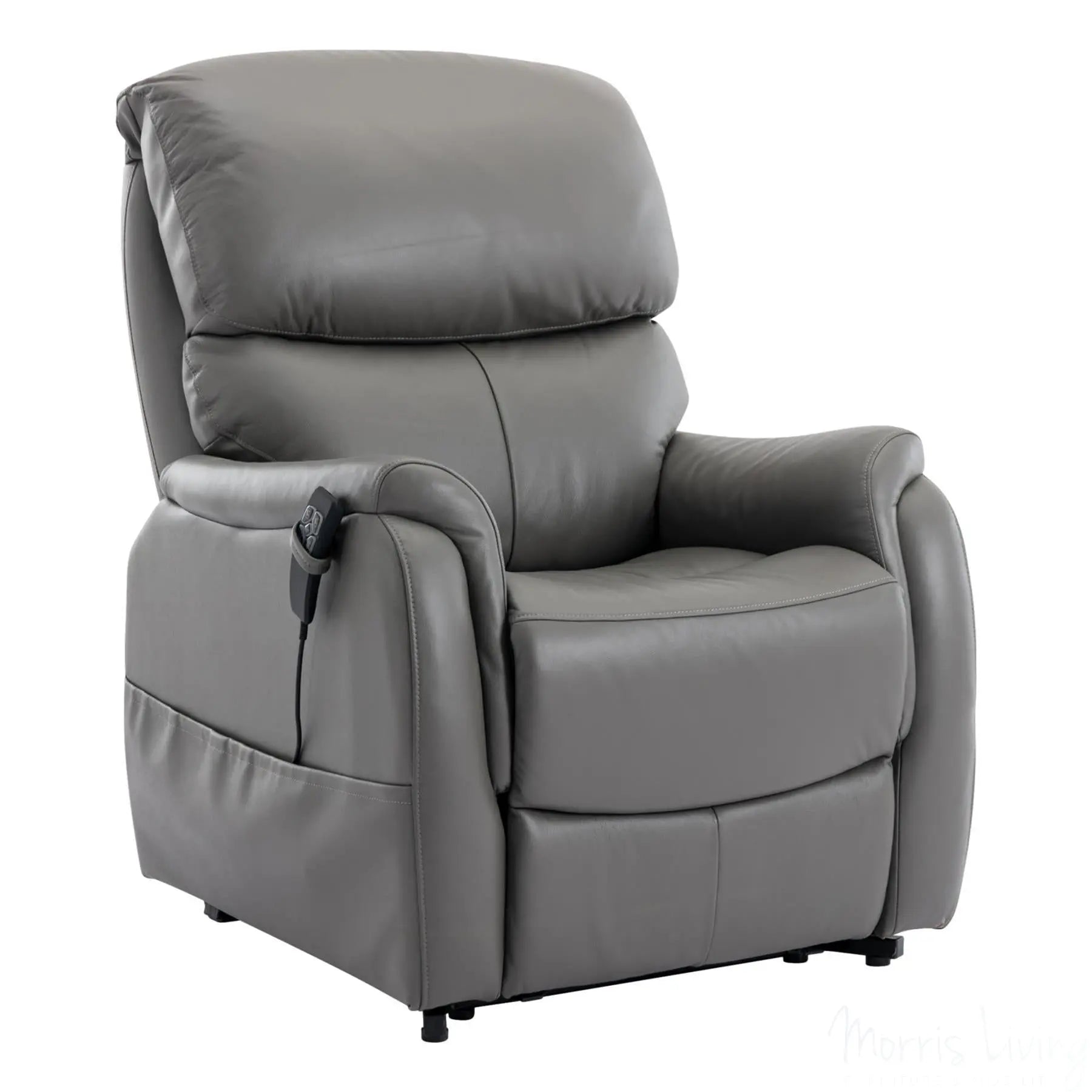 Montreal - Dual Motor Riser Recliner Electric Mobility Lifting Chair in Grey Morris Living