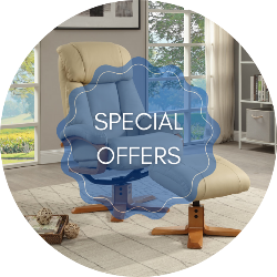 Henley Riser Recliner Mobility Chair, Dual Motor, Heat & Massage in Lisbon Grey Fabric Morris Living