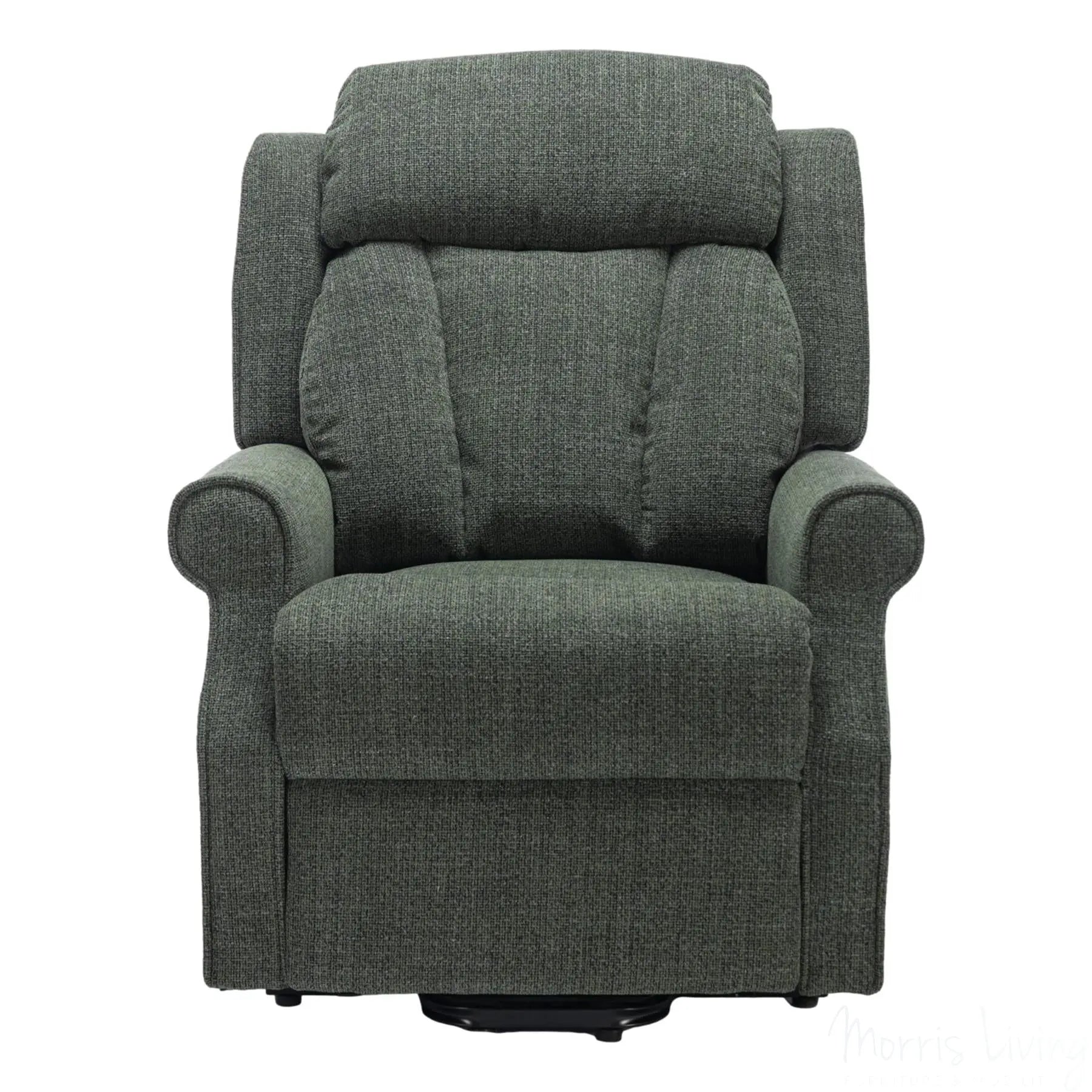 The Darwin - Dual Motor Riser Recliner Mobility Arm Chair in Fern Fabric Morris Living