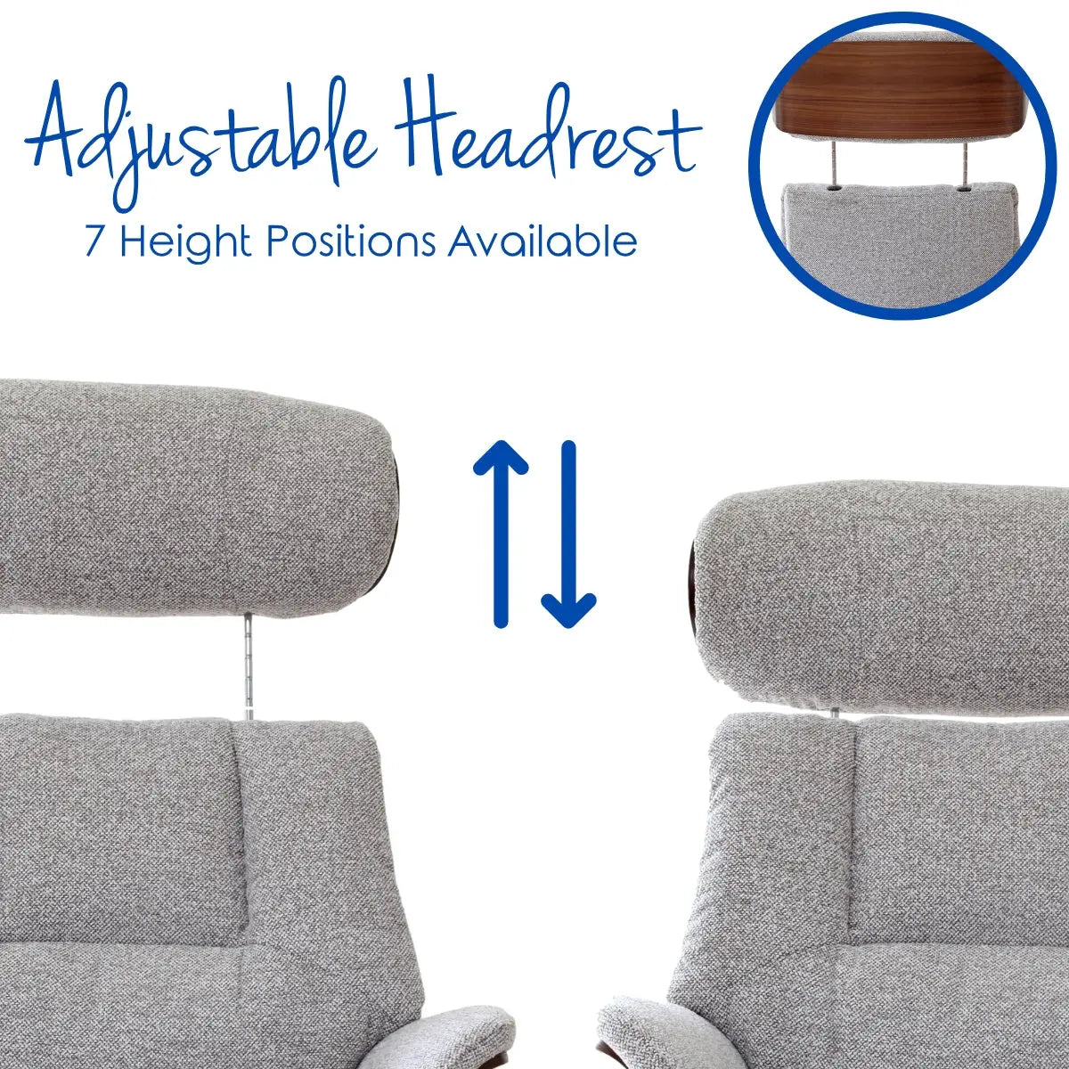 The Stratford - Luxury Swivel Recliner & Footstool Morris Living