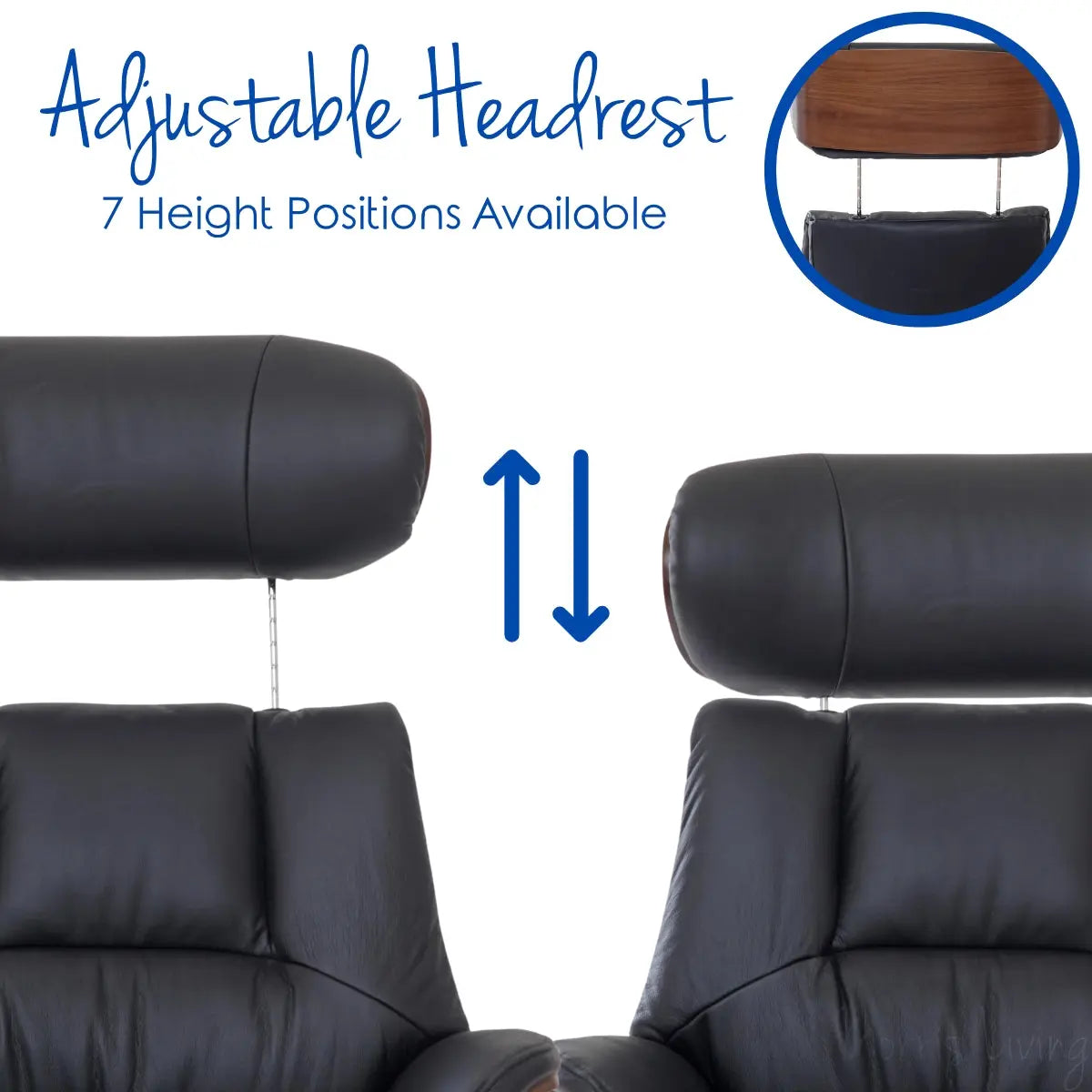 The Stratford - Luxury Swivel Recliner & Footstool Morris Living