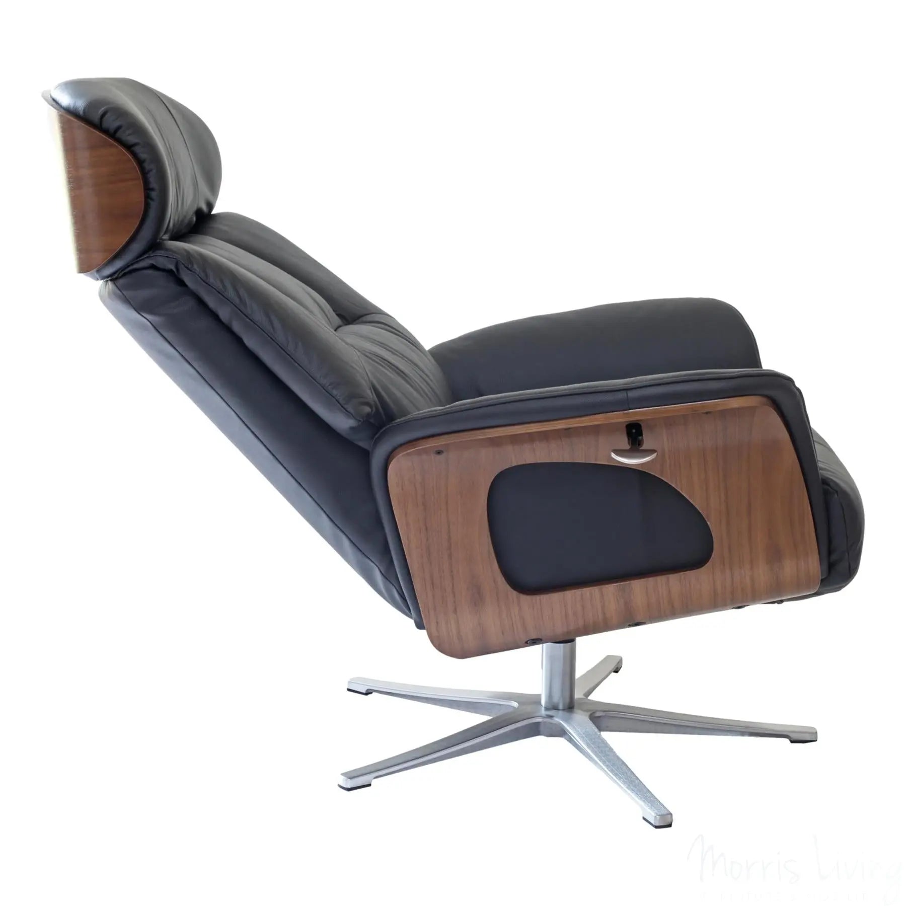 The Stratford - Luxury Swivel Recliner & Footstool Morris Living