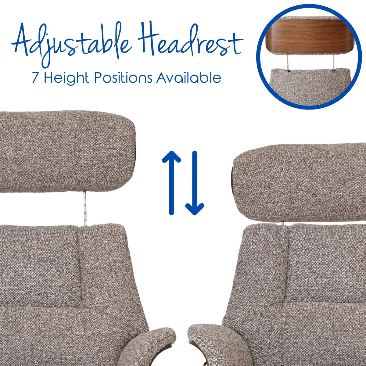 The Stratford - Luxury Swivel Recliner & Footstool Morris Living