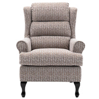 Hamilton Fireside Chair in Wheat Fabric - 20.5" Height - Orthopedic Chair - Refurbished