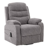 Brampton Riser Recliner Mobility Chair in Lisbon Grey Fabric