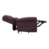 Nevis Standard – Dual Motor Riser Recliner Mobility Chair in Rose Fabric - thumbnail 9