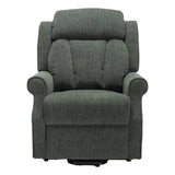 The Darwin - Dual Motor Riser Recliner Mobility Arm Chair in Fern Fabric - Refurbished - thumbnail 2