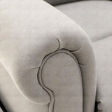 Nevis Grande – Triple Motor Riser Recliner Mobility Chair in Cream Fabric - thumbnail 12