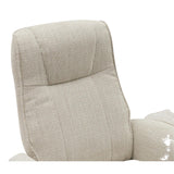 The Missouri Swivel Recliner Chair & Matching Footstool in Marzipan Fabric - thumbnail 5