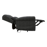 Nevis Petite – Triple Motor Riser Recliner Mobility Chair in Graphite Grey Fabric - thumbnail 10