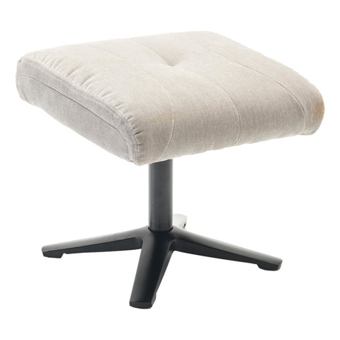The Lucia Swivel Recliner Chair & Footstool in Grey Mist Fabric - image 9