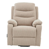 Brampton Riser Recliner Mobility Chair in Lisbon Wheat Fabric - thumbnail 2