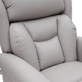 Nevis Healthcare – Triple Motor Riser Recliner Mobility Chair in Pebble 4-Way Stretch Faux Leather - thumbnail 9