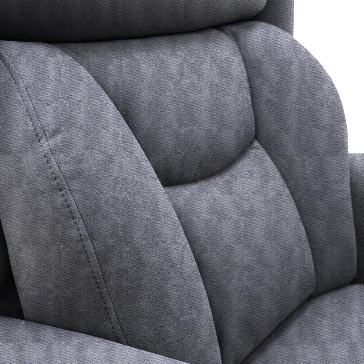 Nevis Standard – Dual Motor Riser Recliner Mobility Chair in Grey Fabric