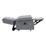 The Andover Dual Motor Riser Recliner Mobility Lift Chair in Stylish Grey Fabric - thumbnail 9