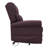Nevis Petite – Triple Motor Riser Recliner Mobility Chair in Rose Fabric - thumbnail 12