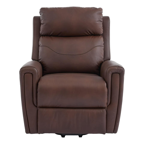 The Brooklyn Dual Motor Riser Recliner in Premium Umber Leather - image 2