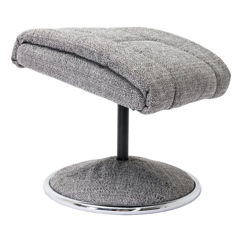 The Biarritz - Swivel Recliner Chair & Matching Footstool in Lisbon Rock Fabric - image 7