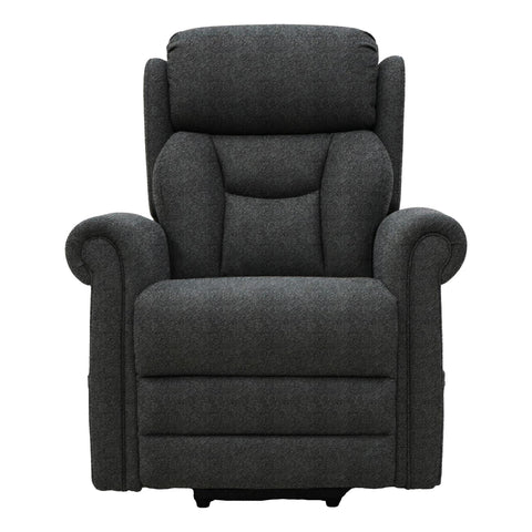 Nevis Petite – Triple Motor Riser Recliner Mobility Chair in Graphite Grey Fabric - image 2