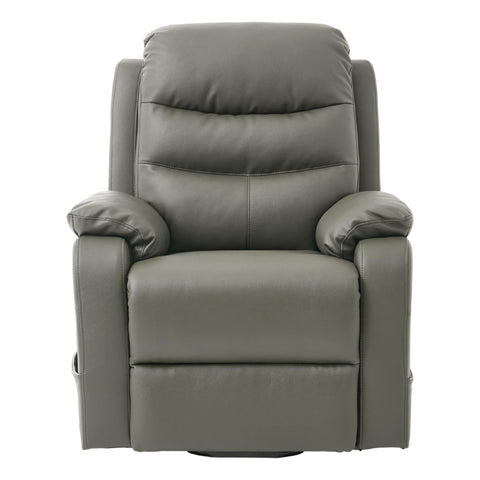 Brampton Riser Recliner Mobility Chair in Cinder Grey Plush Faux Leather - image 2