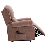 Winchester Dual Motor Riser Recliner Mobility Chair in Mink Fabric - Refurbished - thumbnail 4