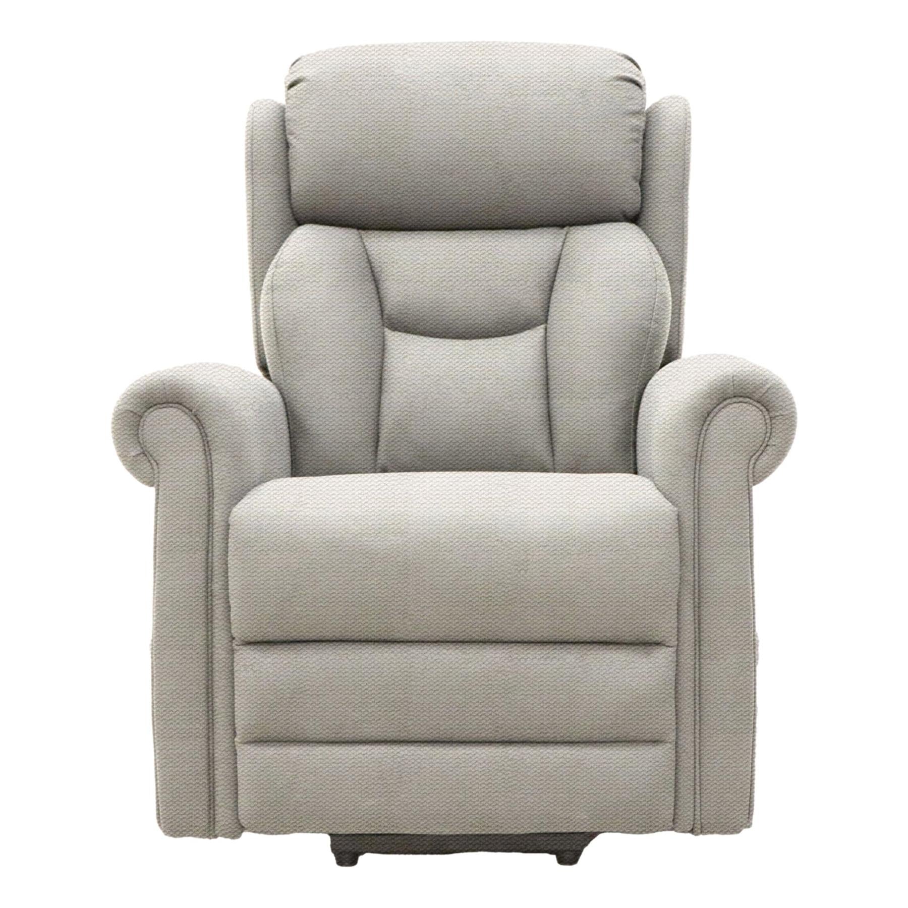 Nevis Petite – Dual Motor Riser Recliner Mobility Chair in Cream Fabric