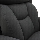 Nevis Petite – Triple Motor Riser Recliner Mobility Chair in Graphite Grey Fabric - thumbnail 9