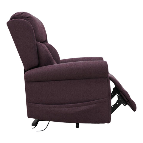 Nevis Petite – Triple Motor Riser Recliner Mobility Chair in Rose Fabric - image 5