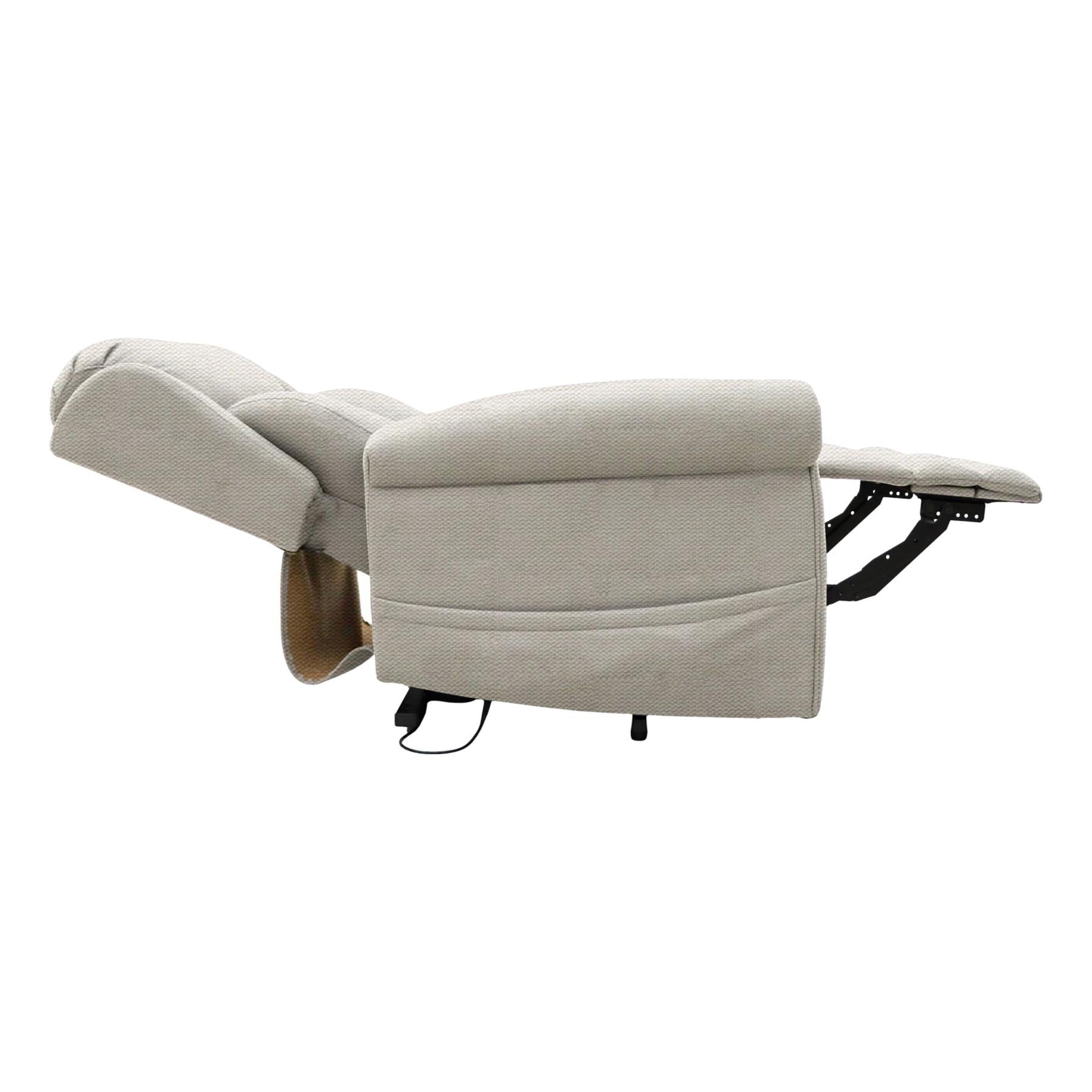 Nevis Standard – Triple Motor Riser Recliner Mobility Chair in Cream Fabric
