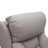 Nevis Healthcare – Triple Motor Riser Recliner Mobility Chair in Pebble 4-Way Stretch Faux Leather - thumbnail 7