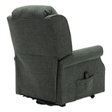 The Darwin - Dual Motor Riser Recliner Mobility Arm Chair in Fern Fabric