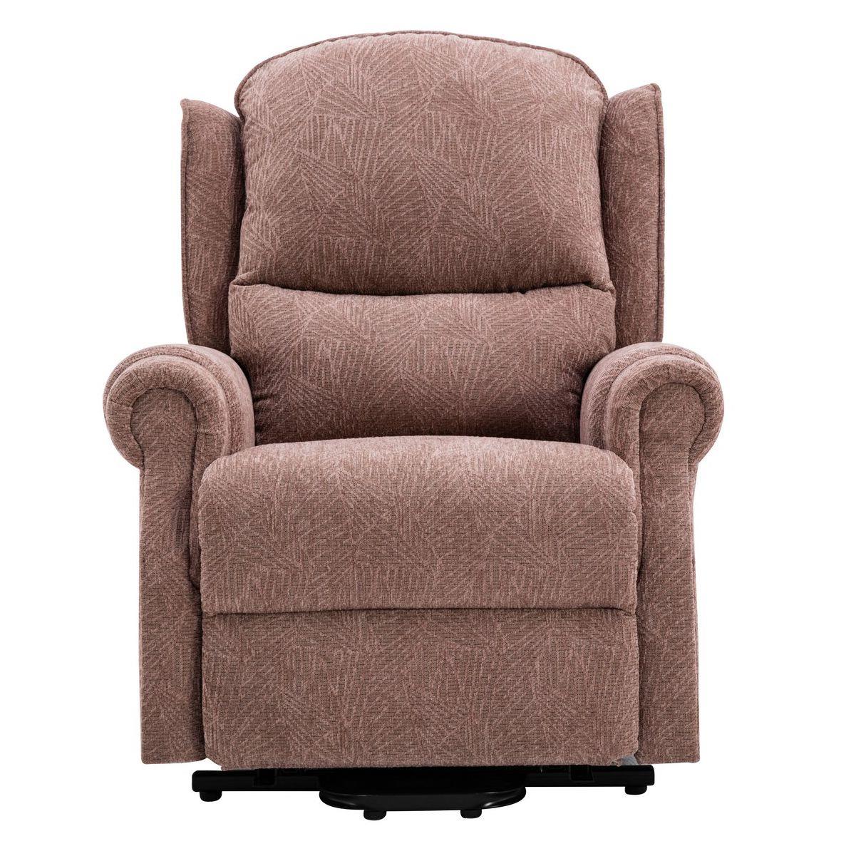Winchester Dual Motor Riser Recliner Mobility Chair in Mink Fabric - Refurbished