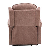 Winchester Dual Motor Riser Recliner Mobility Chair in Mink Brushstroke Fabric