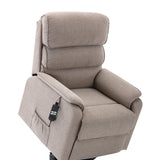 Henley Riser Recliner Dual Motor, Heat & Massage in Lisbon Wheat - Refurbished - thumbnail 1