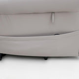 Nevis Healthcare – Triple Motor Riser Recliner Mobility Chair in Pebble 4-Way Stretch Faux Leather - thumbnail 10