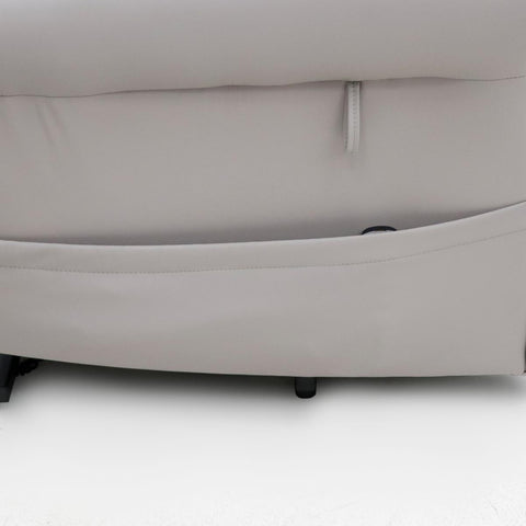 Nevis Healthcare – Triple Motor Riser Recliner Mobility Chair in Pebble 4-Way Stretch Faux Leather - image 10