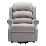 The Andover Dual Motor Riser Recliner Mobility Lift Chair - Stylish Linen Fabric - thumbnail 2