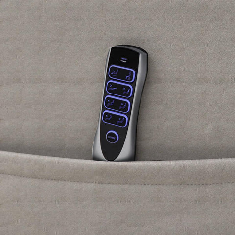 Nevis Grande – Triple Motor Riser Recliner Mobility Chair in Cream Fabric - image 5