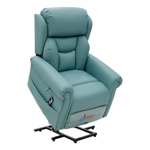 Nevis Healthcare – Triple Motor Riser Recliner Mobility Chair in Jade 4-Way Stretch Faux Leather - image 5