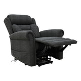 Nevis Petite – Triple Motor Riser Recliner Mobility Chair in Graphite Grey Fabric - thumbnail 7
