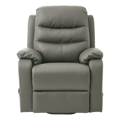 Brampton Riser Recliner Mobility Chair in Cinder Grey Plush Faux Leather - image 2