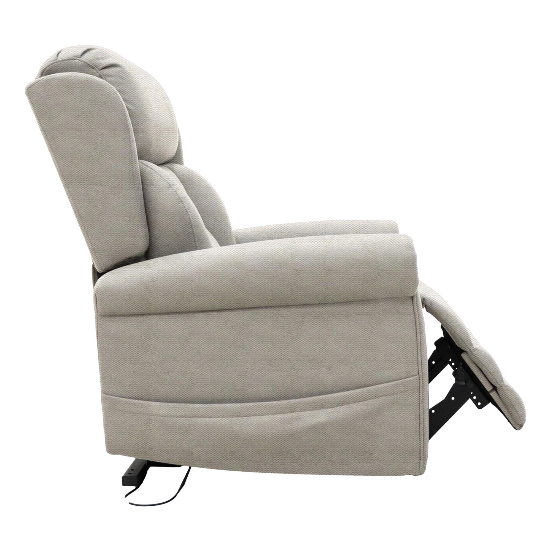 Nevis Standard – Dual Motor Riser Recliner Mobility Chair in Cream Fabric