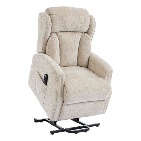 The Aspen Quad Motor Riser Recliner Mobility Lifting Chair in Natural Fabric - image 3