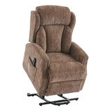 The Aspen Quad Motor Riser Recliner Mobility Lifting Chair in Truffle Fabric - thumbnail 3