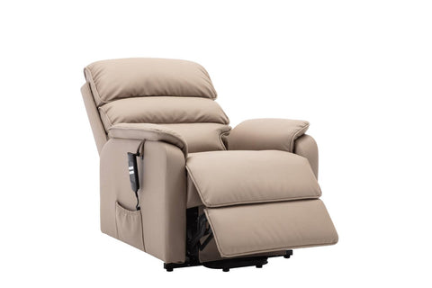 Valencia Dual Motor Riser Recliner Mobility Lift Chair in Pebble Plush - image 10